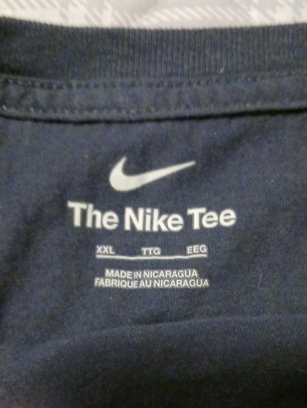 Nike Indiana Fever Navy & Gold Number 22 Crew Tee